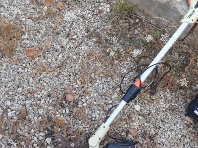 Stihl lawn trimmer set, battery-powered