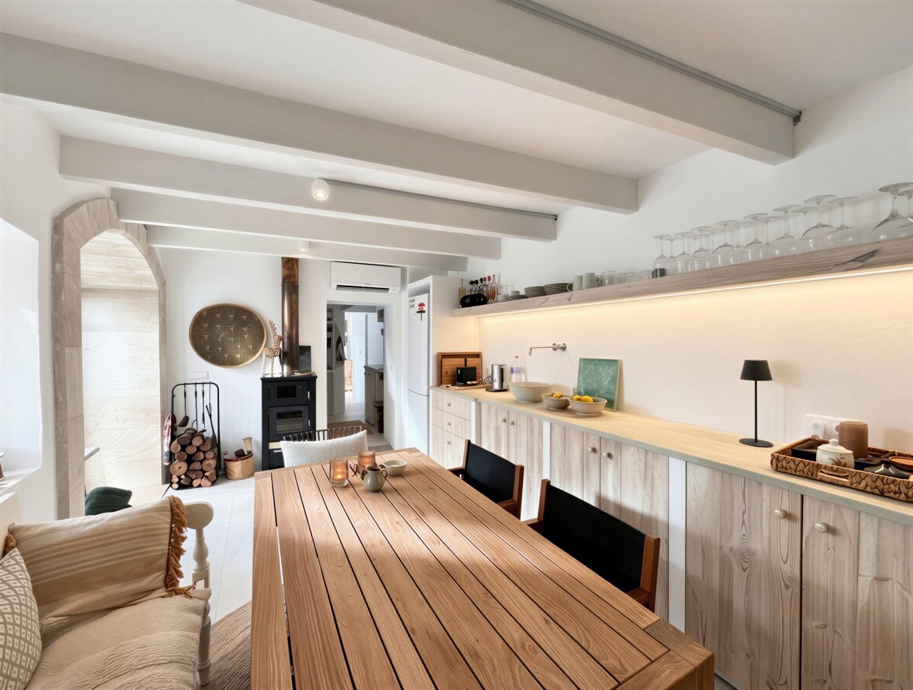 Stilvolles Dorfhaus mit Charakter in Es Llombards