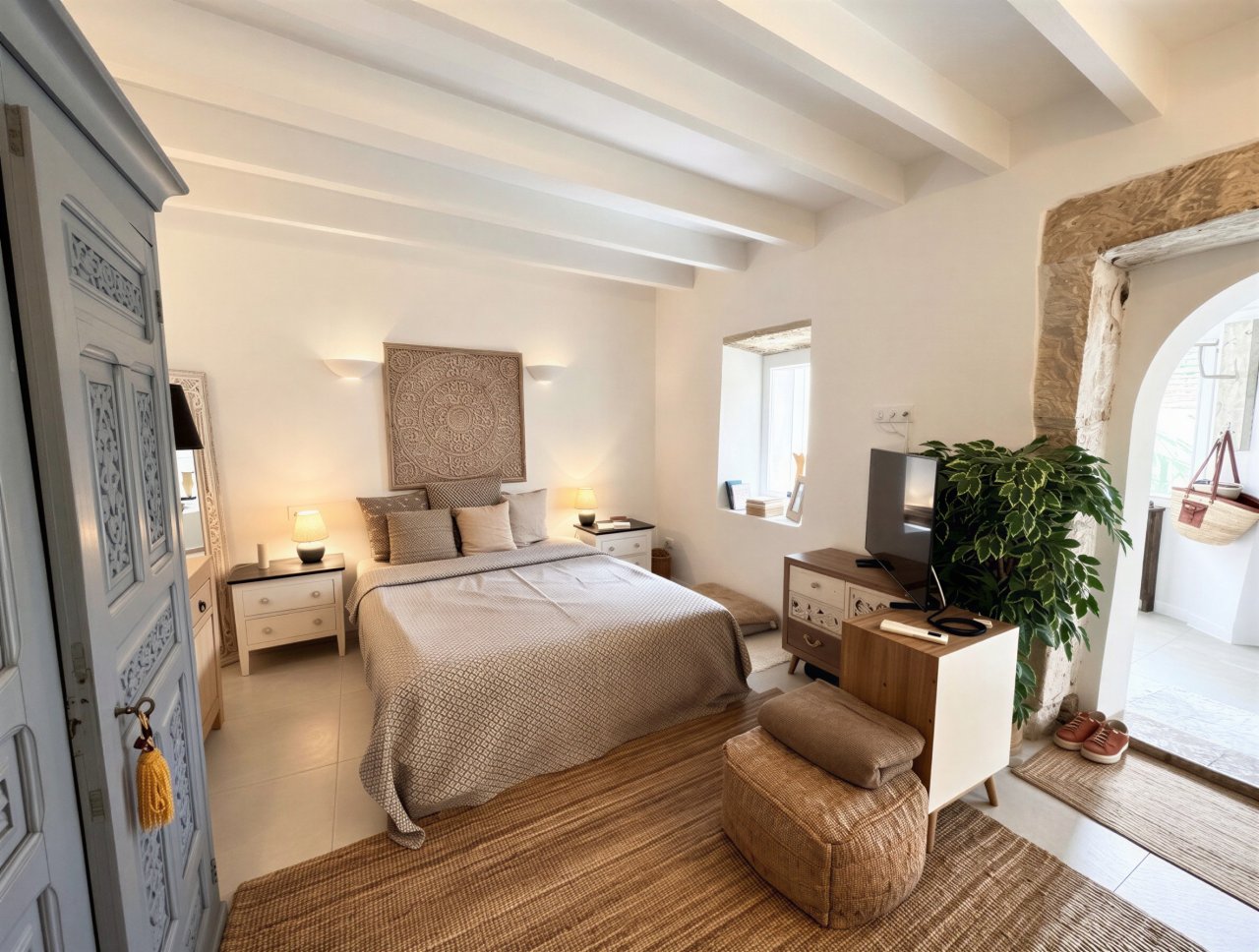 Stilvolles Dorfhaus mit Charakter in Es Llombards