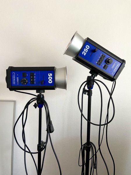 Studio flash kit, Hensel