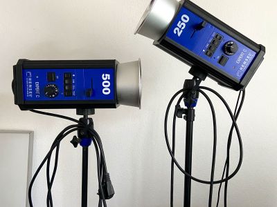Studio flash kit, Hensel