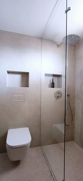 Studio mit Panoramablick auf das Meer in Cala Major