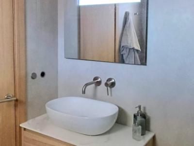 Studio mit Panoramablick auf das Meer in Cala Major