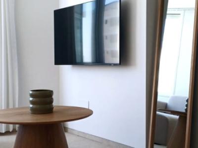 Studio mit Panoramablick auf das Meer in Cala Major