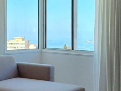 Studio mit Panoramablick auf das Meer in Cala Major