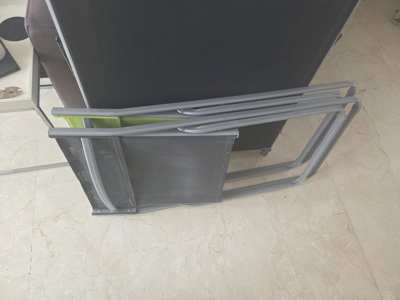 Chairs green/ anthracite/ 2 pcs.