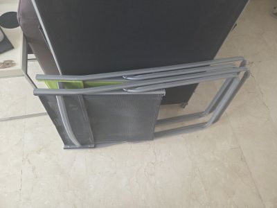 Chairs green/ anthracite/ 2 pcs.