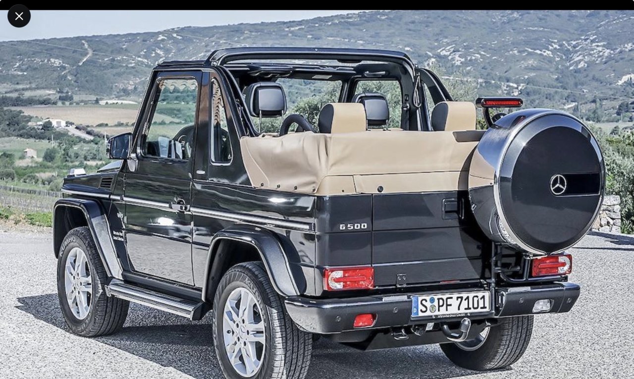 Busco Mercedes G descapotable (W463)