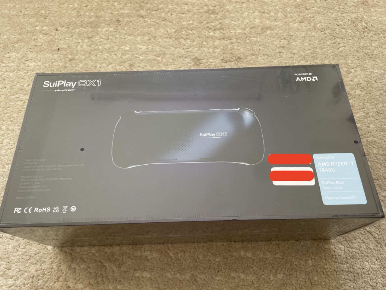 SUI OX1 – Nuevo y sellado de fábrica!