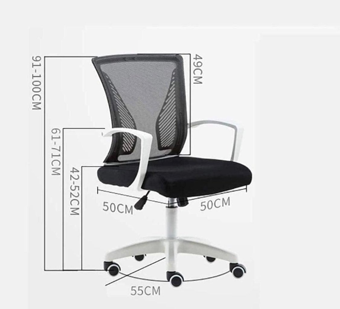 super funktioneller Bürostuhl: grauer ergonomischer Bürostuhl mit atmungsaktivem Netzrücken