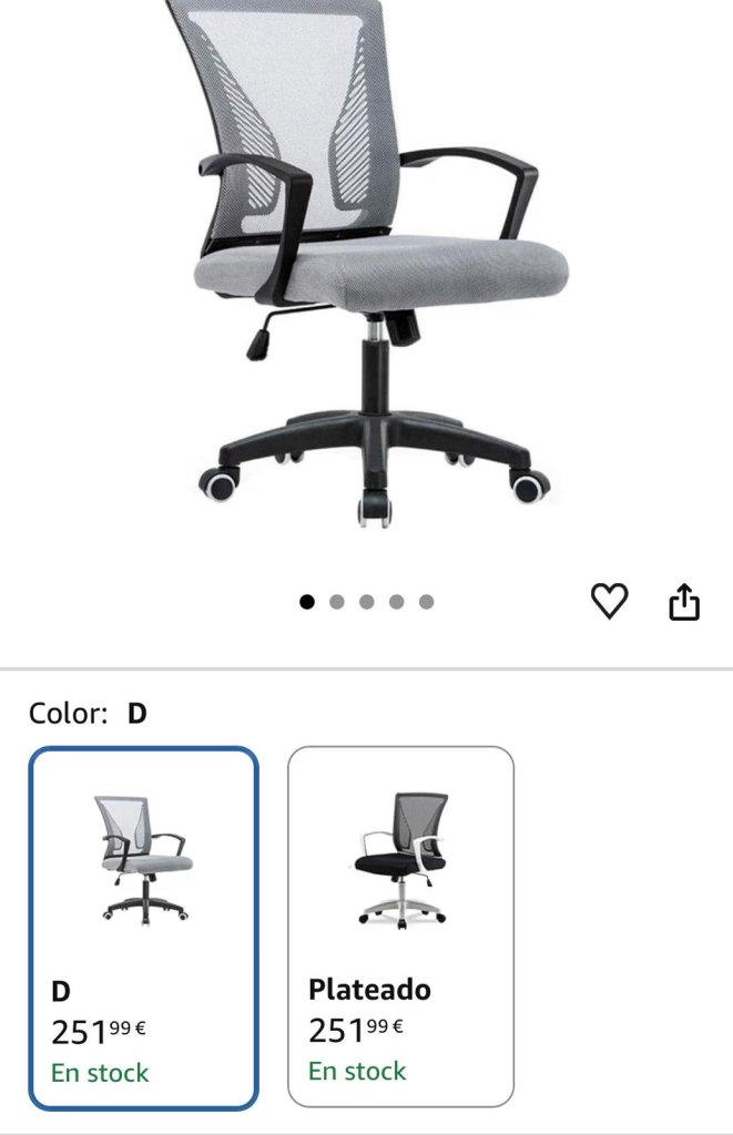 super funktioneller Bürostuhl: grauer ergonomischer Bürostuhl mit atmungsaktivem Netzrücken