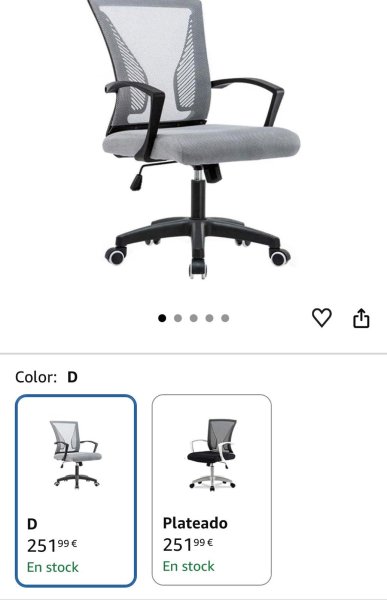 super funktioneller Bürostuhl: grauer ergonomischer Bürostuhl mit atmungsaktivem Netzrücken