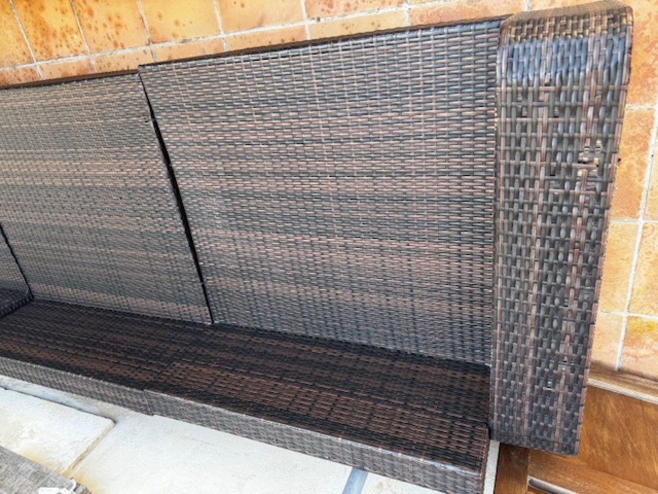 super schöne Rattan Loung Möbel Sitzgarnitur Terrassen Möbel Sofa