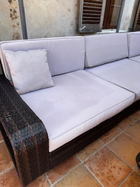super schöne Rattan Loung Möbel Sitzgarnitur Terrassen Möbel Sofa