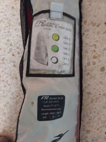 Vela de surf 5.0 en venta