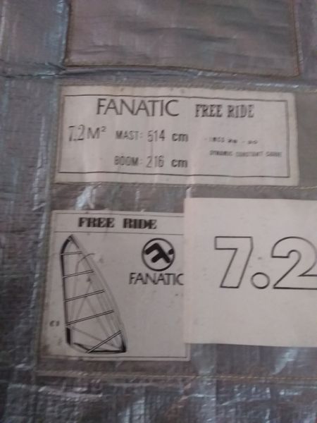 Surfsegel Freeride 7,2 zu verkaufen.