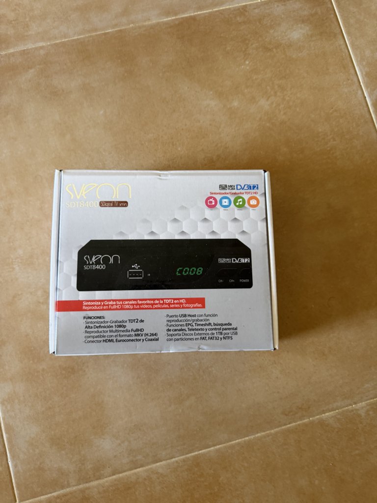 Syeon SDT8400 DVB-T2 HD Receiver / Sat-Receiver mit USB
