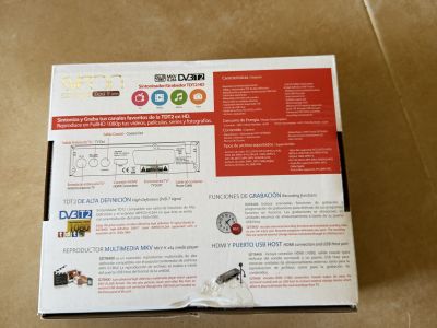 Syeon SDT8400 DVB-T2 HD Receiver / Sat-Receiver mit USB