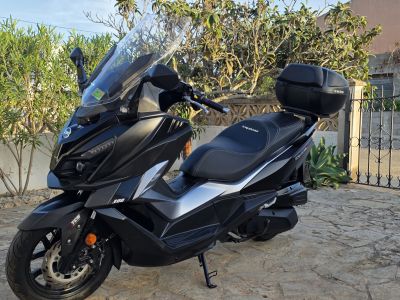 SYM Cruisym 300 E5 TCS nur 818 km 1. Hand ITV neu Zubehör inklusive