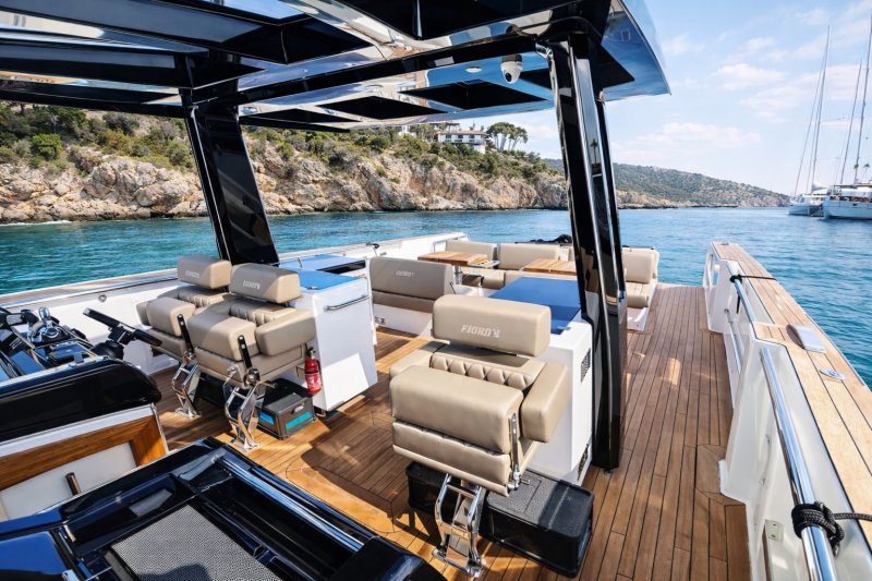 Tagescharter mit Skipper  FJORD 52 Open ab Cala dOr