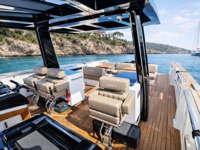Tagescharter mit Skipper  FJORD 52 Open ab Cala dOr