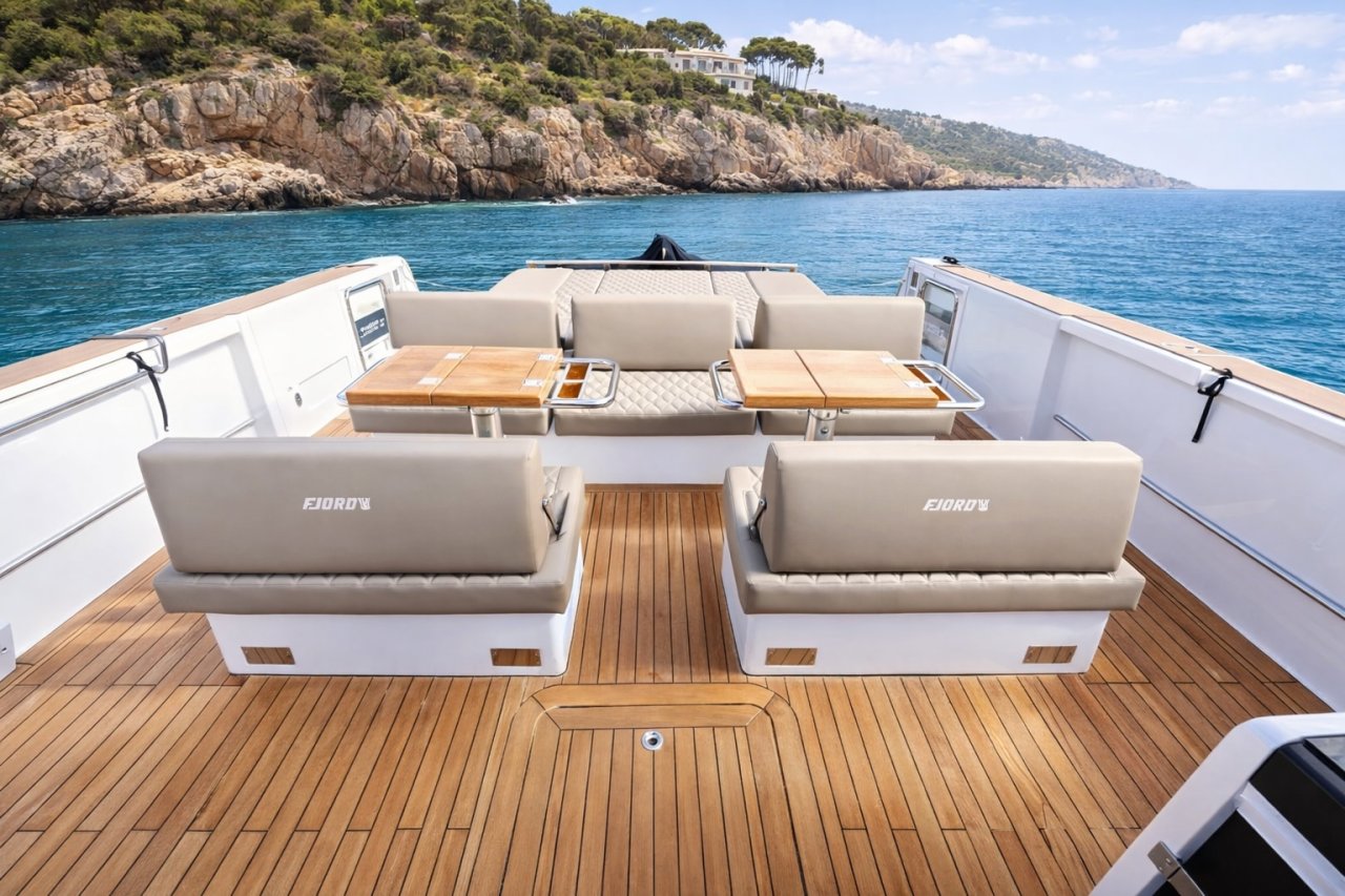 Tagescharter mit Skipper  FJORD 52 Open ab Cala dOr