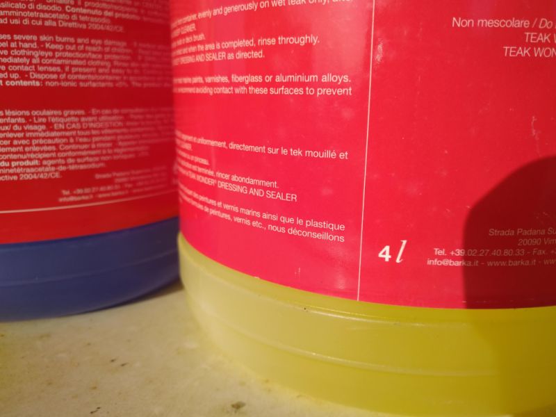 Teak Cleaner and Brightener by TEAK WONDER