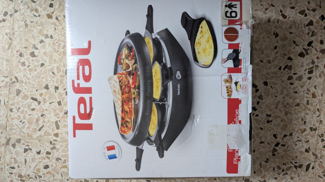 Raclette de TEFAL