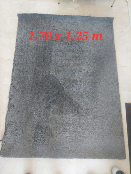Carpet anthracite 1.25 x 1.70 m