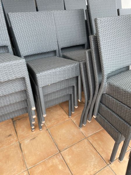 Mobiliario de terraza para restaurantes/cafés