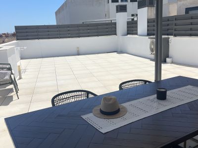 Terrassentisch Echtholz 110x240 cm  TOP Zustand  Sofortverkauf