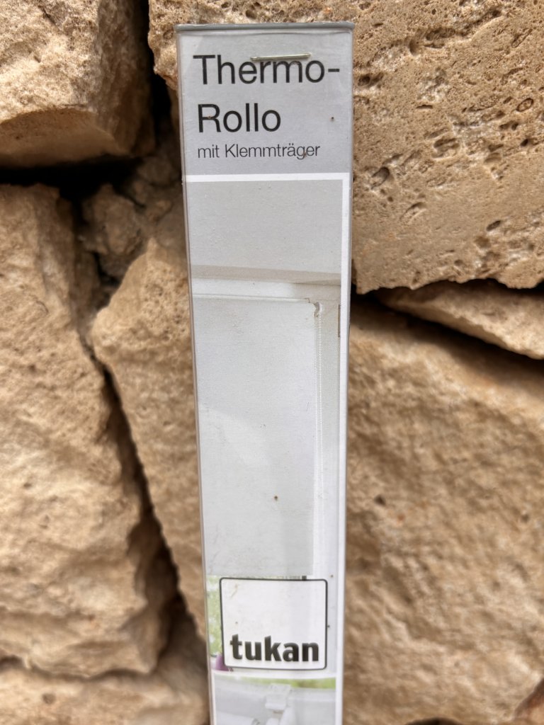 Thermorollo Rollo Jalousie 60cm x 150 cm