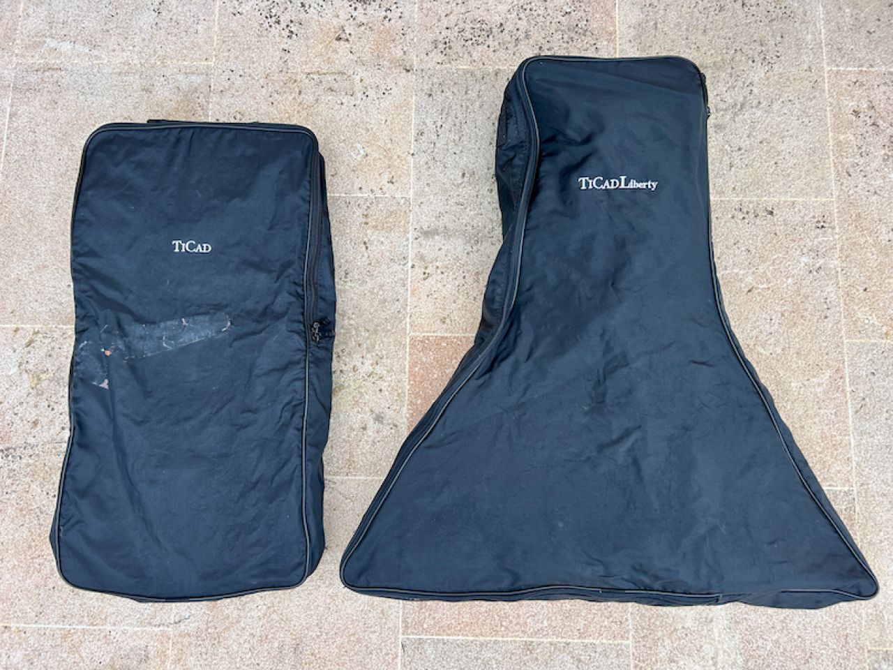 TiCad Liberty Titan Electric Trolley – foldable, battery & transport bags