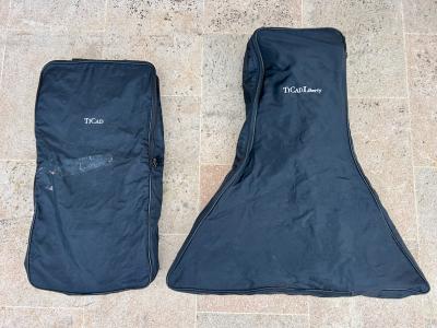 TiCad Liberty Titan Electric Trolley – foldable, battery & transport bags