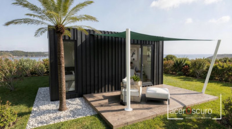 TINY Haus 20ft DV Container mit Küche & Bad