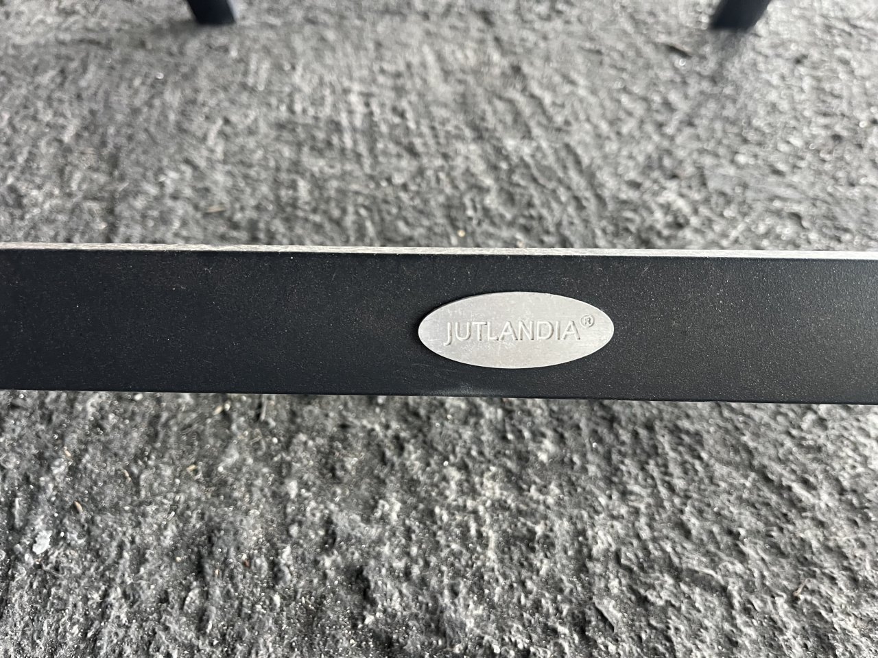 Tisch mit Stühle Alu Teak