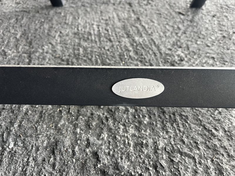 Tisch mit Stühle Alu Teak