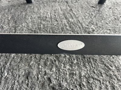 Tisch mit Stühle Alu Teak