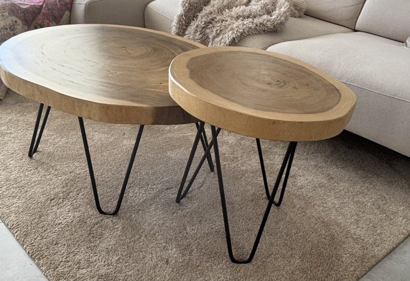 Tisch Set massiv Holz