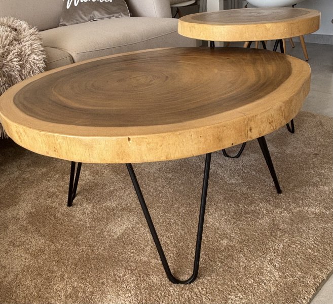 Tisch Set massiv Holz