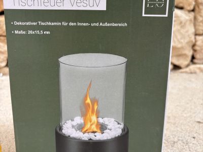 Tischfeuer VESUV Neu & OVP mit Brennstoff