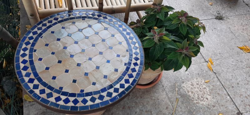 Tablero de mesa mosaico