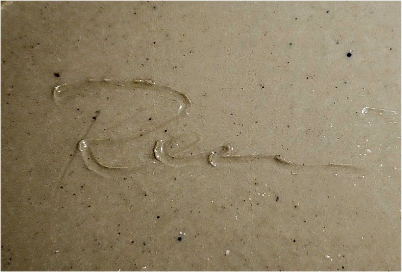 Tischzubehör, Tischabfallbehälter mit Deckel, Brotschale, Keramik, handgetöpfert, handbemalt