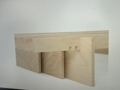 Tojo Innovations - estructura de cama maciza de haya.