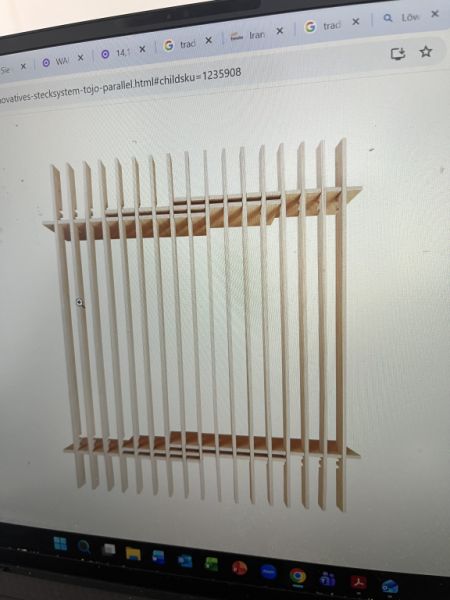 Tojo Innovations - estructura de cama maciza de haya.