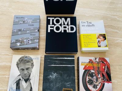 Excelentes libros ilustrados sobre automóviles, arte, El Bulli y cultura a la venta