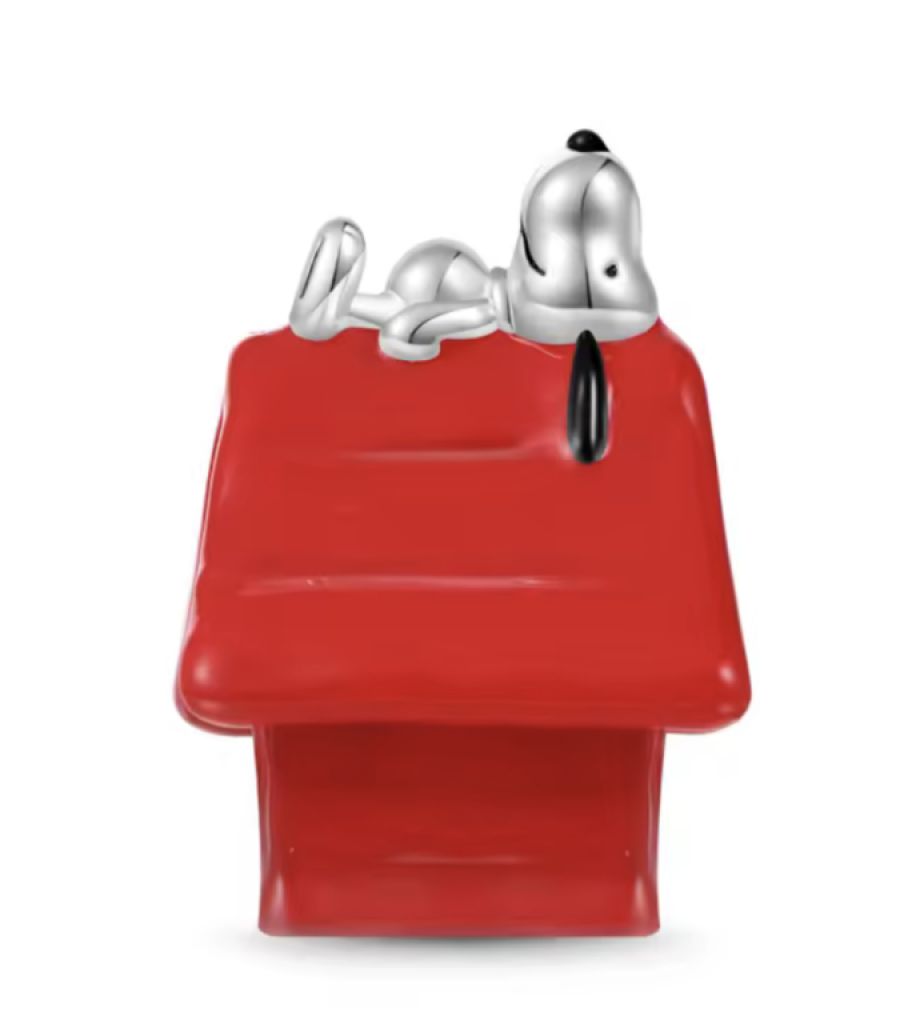 Tolle Peanuts Charms / Beads aus 925 Silber für eine Kette oder Pandoraarmband / Snoopy / Woodstock