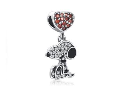 Tolle Peanuts / Snoopy / Woodstock Charms / Beads 925 für ein Pandoraband