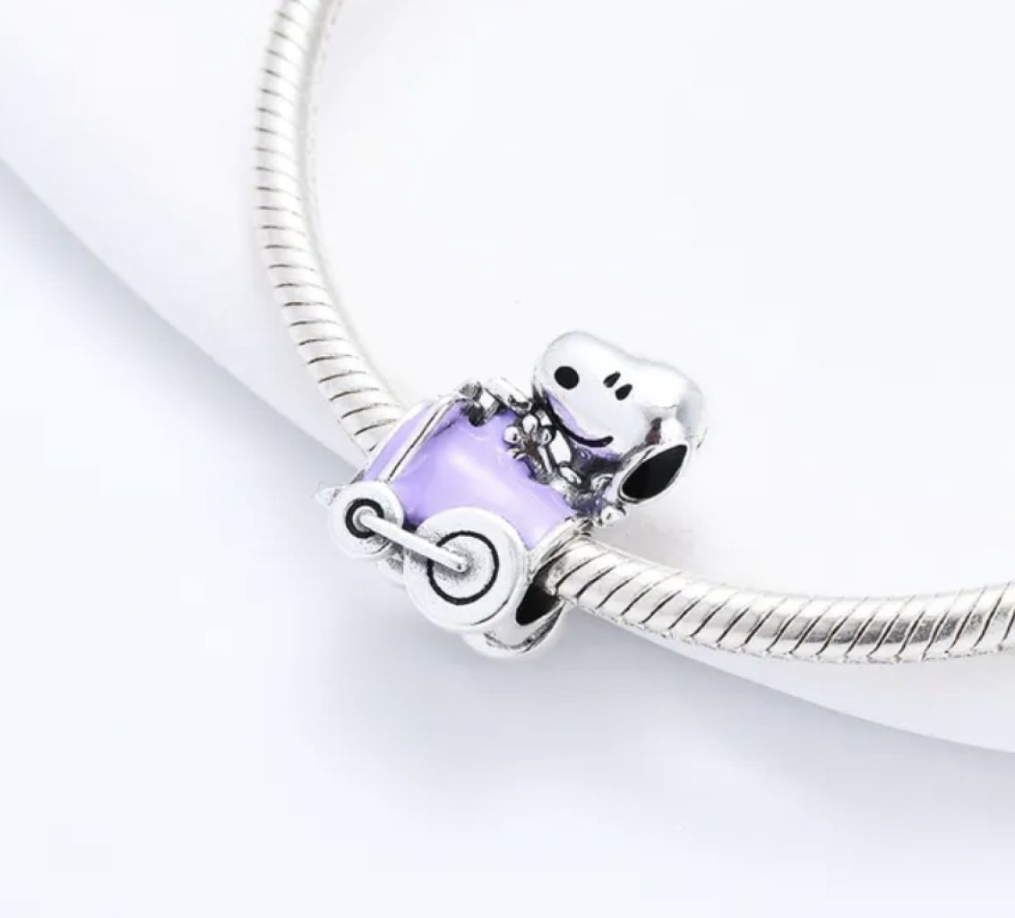 Tolle Peanuts / Snoopy / Woodstock Charms / Beads 925 für ein Pandoraband