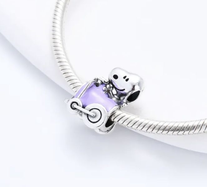 Tolle Peanuts / Snoopy / Woodstock Charms / Beads 925 für ein Pandoraband